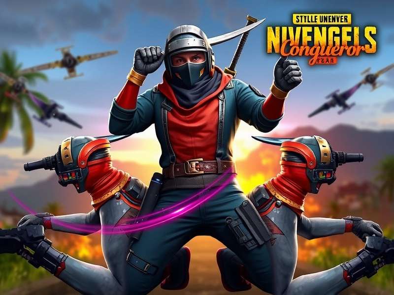 PUBG Avenger Ninja Conqueror Gameplay